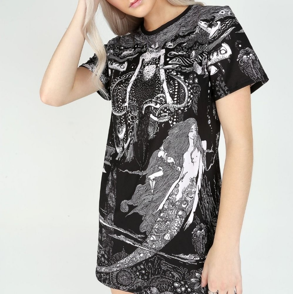 Clarke's Little Mermaid Tee Dress